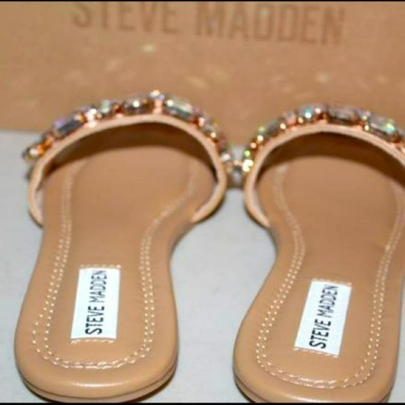 Steve Madden Jewel Embellished Sandals - Picture 2 of 6